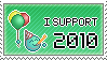 Support 2010 stamp