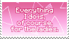 For the ladies stamp