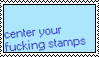center stamp