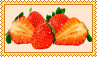 Strawberry stamp